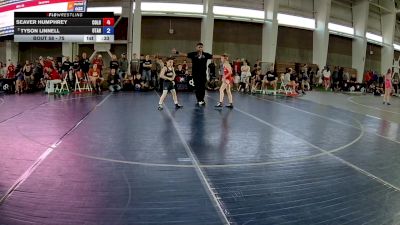 75 lbs Quarters - Seaver Humphrey, Colorado vs Tyson Linnell, Utah