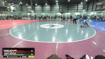 113 lbs Round 1 (4 Team) - Darin Witcher, FCA WRESTLING vs Jimmy Araujo, NORTH CAROLINA WRESTLING FACTORY - BLUE