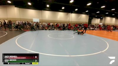 63-64 lbs Round 2 - Jace Meshell, North DeSoto Wrestling Academy vs King Brown, Texas