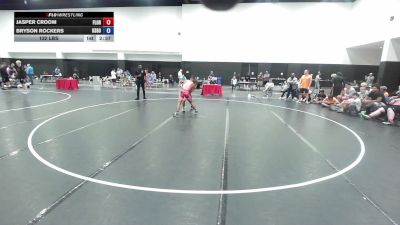 132 lbs Jasper Croom, Florida vs Bryson Rockers, Team Kansas Gold