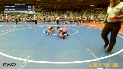 73 lbs Round Of 32 - Rocky Ruiz, Silvaback Training Center vs Keb Deppen, Prodigy Elite Wrestling