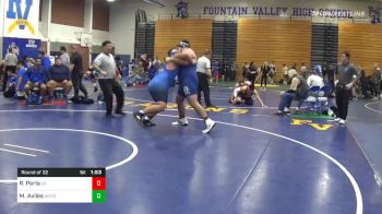 285 lbs Prelims - Ricky Perla, Los Osos vs Michael Aviles, Western