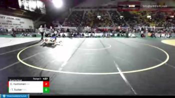 2A 160 lbs Quarterfinal - Tyson Tucker, Potlatch vs Carter Huntsman, Ririe