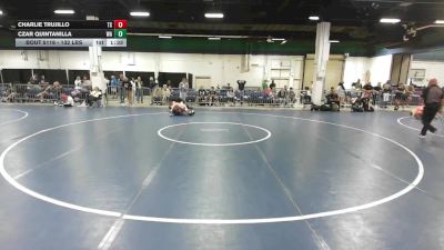 132 lbs Consi Of 128 #2 - Charlie Trujillo, TX vs Czar Quintanilla, WA