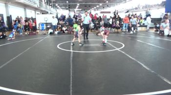 55 lbs Quarterfinal - Sebastian Hyatt, John Wayne Corcoran Wrestling Association vs Landon Light, 706wrestling