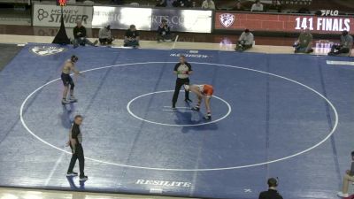 141 lbs Final - Dylan Chappell, Bucknell vs Josh Koderhandt, Navy