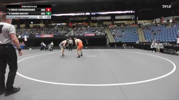 197 lbs Cons. Semi - 2 Brad Antesberger, Doane vs 8 Asher Ruchti, Southern Oregon