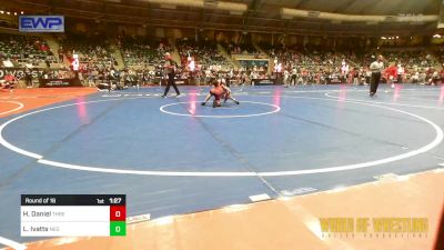 76 lbs Round Of 16 - Hayes Daniel, Threestyle vs Liam Ivatts, New England Gold