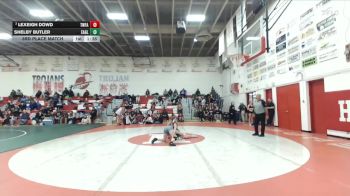 130 lbs 3rd Place Match - Shelby Butler, Eagle vs Lexeigh Dowd, Twin Falls