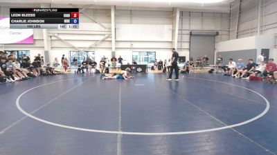 190 lbs Leon Bleess, California Gold vs Charlie Johnson, Minnesota Red