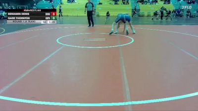 157 lbs Round 1 (6 Team) - Benjamin Denis, Sunset vs Gage Thornton, Grants Pass