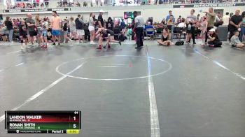 64 lbs Round 2 (6 Team) - Ronan Smith, U2 Upstate Uprising vs Landon Walker, Glasgow WA
