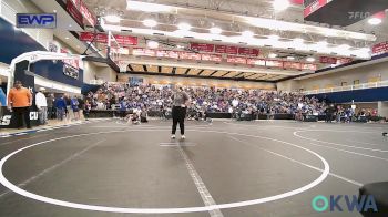 49 lbs Final - Hux Smith, Little Axe Takedown Club vs Jose Rosas Jr., OKC Saints Wrestling