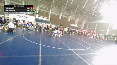 135+ Quarterfinal - Liam Jordan, Fremont Wrestling Club vs Asi Valeti, Champions Wrestling Club