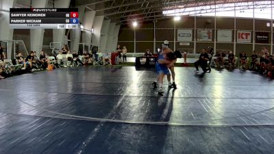 132 lbs Sawyer Keinonen, Oregon vs Parker Wickam, Colorado
