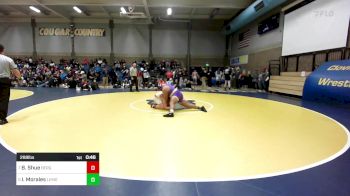288 lbs 5th Place - Ben Shue, Bergen Catholic (NJ) vs Isaiah Morales, Lemoore