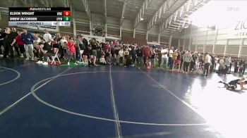 70 lbs Champ. Round 1 - Eldon Wright, Wasatch Wrestling Club vs Drew Jacobsen, Lone Peak Elite Wrestling