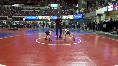 55 lbs Cons. Round 3 - Warren Mayes, Laurel Matburners vs Aiden Estenson, Thermopolis Wrestling Club