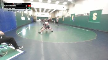 150 lbs Cons. Round 4 - Matthew Leal, Villa Park vs Ramon Romero, Esperanza