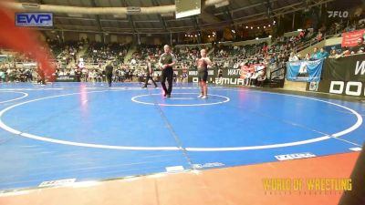 Semifinal - Whitton Lindamood, Weatherford Youth Wrestling vs Lucas Teel, Well Trained