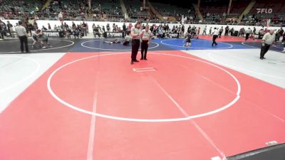 100 lbs Quarterfinal - Jase Coble, Division Bell Wrestling vs Edgar Rivas, Bulldog Jr WC