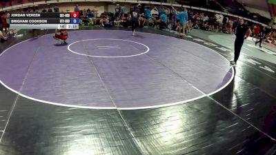 155 lbs Jordan Vereen, South Carolina 1 HS Boys vs Brigham Cookson, Utah 1 HS Boys