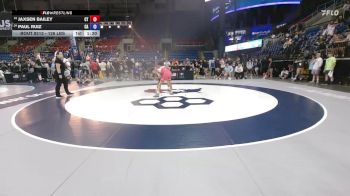 126 lbs Quarters - Jaxsen Bailey, CT vs Paul Ruiz, CA