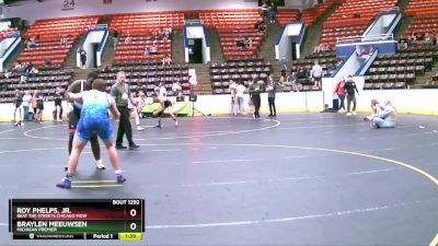 250 lbs Cons. Round 4 - Roy Phelps, Jr., Beat The Streets Chicago MDW vs Braylen Meeuwsen, Michigan Premier