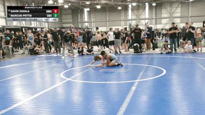 78 lbs Champ. Rd Of 16 - Marcus Pettis, Team Aggression Wrestling Club vs Gavin Zavala, St. Maries Wrestling Club
