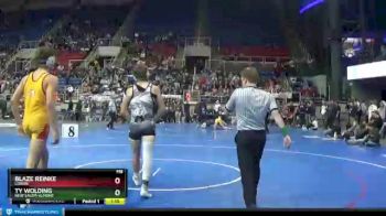 152 lbs Semifinal - Blaze Reinke, Lisbon vs Ty Wolding, New Salem-Almont