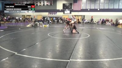 170 lbs Semifinal - Addison Bowman, Prairie, Cedar Rapids vs Ava Pfab, Western Dubuque