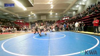 130 lbs Rr Rnd 2 - Parker Goss, Vinita Kids Wrestling vs Eathan Glossip, Perkins