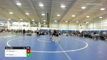 160 lbs 5th Place - Douglas Alyward, Triton vs Broc Healey, Taconic