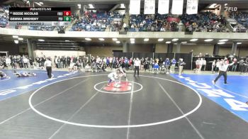 100 lbs Champ. Round 2 - Reese Nicolas, Lake Park vs Gemma Breheny, Peotone