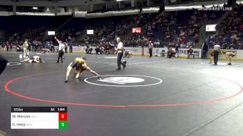 120 lbs Prelims - Moses Mercier, Willamina vs Owen Hess, Dallas