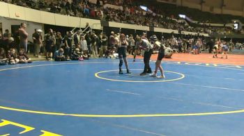 79-85 lbs Round 2 - Emma Pope, Williamsburg Wrestling Club vs Scarlett Robins, Norfolk Christian