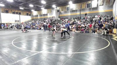 145 lbs Consi Of 8 #1 - Harley Emmons, RHAM vs Ian Foster, Daniel Hand