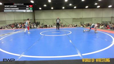 95 lbs Rr Rnd 1 - Wyatt Ledford, Shelton Wrestling Academy 14U vs Patrick Martinez, Northern Colorado 14U