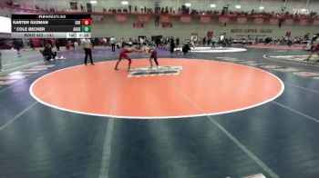 141 lbs Semifinal - Cole Becker, Augsburg vs Karter Guzman, Coe