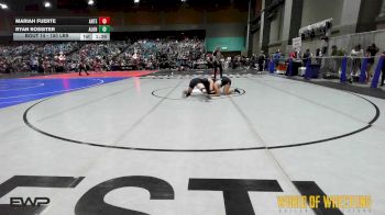 150 lbs Round Of 16 - Mariah Fuerte, Artesia vs Ryan Rossiter, Aloha