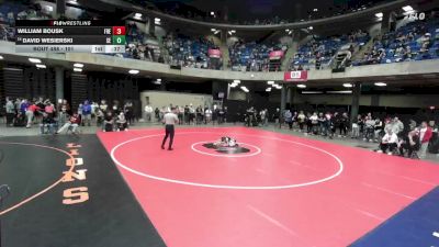 101 lbs Champ. Round 3 - David Wesierski, Hampshire vs William Bousk, Fremd