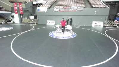 138 lbs Champ. Rd Of 32 - Brody Coleman, Ukiah High School Wrestling vs Matthew Powers, Jr. Broncos Wrestling Club