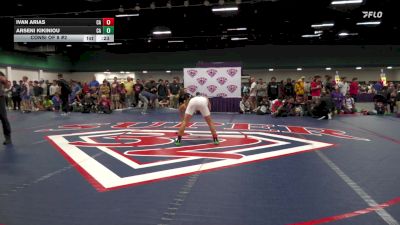 144 lbs Consi Of 8 #2 - Ivan Arias, CA vs Arseni Kikiniou, CA
