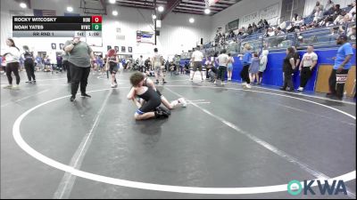84 lbs Rr Rnd 1 - Rocky Witcosky, Team Nomad vs Noah Yates, Newcastle Youth Wrestling