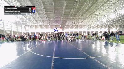 190 lbs Cons. Round 3 - Chase Allen, Sanderson Wrestling Academy vs Connor Kennedy, Empire Wrestling Club