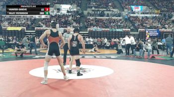 Cons. Round 3 - Riley Peterson, Simms vs Hunter Grieve, Lincoln County (Eureka)