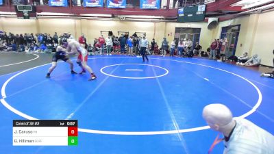 182 lbs Consi Of 32 #2 - James Caruso, Pinkerton Academy vs Garrett Hillman, Goffstown