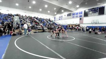 110 lbs Cons. Round 5 - Faith Seide, San Clemente vs Coral Vazquez, Norwalk