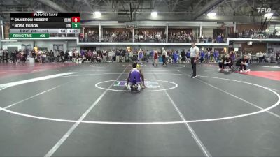 141 lbs Champ. Round 1 - Cameron Hebert, University Of The Ozarks vs Nosa Egbon, Loras