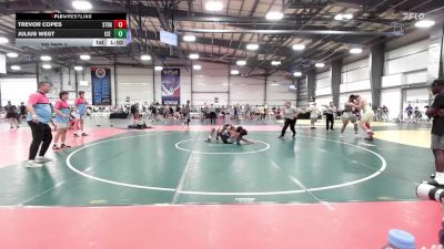 138 lbs Rr Rnd 3 - Trevor Copes, Stratton Trained WC vs Julius West, ICE Wrestling Blue